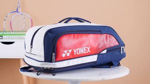 YONEX Badminton Bag Large Capacity Independent Shoe Storage Space Tennis Backpack