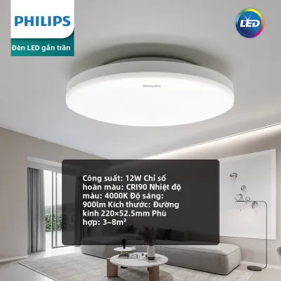 Philips | Đèn Trần LED Hình Tròn Hiện Đại Cho Nhà