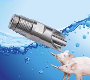 Núm uống nước tự động cho heo chất liệu inox siêu bền