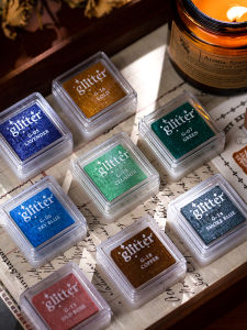 COURYU | Vintage Pearl Portable Child-friendly Finger Painting Ink Pad