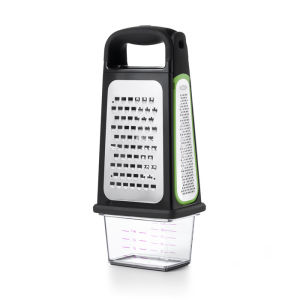 OXO GoodGrips® Etched Box Grater with Removable Zester