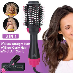 XIAOMI Hair Dryer Brush Comb Styling Straightener Curly 3 in 1