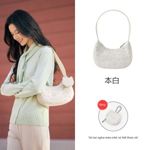 Semir | Túi Xách In Hình Mèo Hình Trăng Minimalist