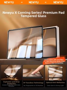 Newyu | Clear Anti-Blue Light Full Screen Fingerprint Protection Glass Film 12.1inches