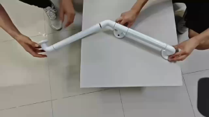 V Type Stainless Steel Anti Slip Handicap Grab Bar Bathroom Handrail Multi-functional Handrail Elderly Disabled