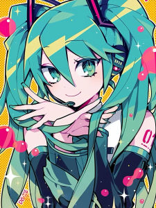 500/1000/1200/2000PCS Puzzles Hatsune Miku Jigsaw Puzzles DIY Modern Home Decor Gift Holiday Gift Family Fun Puzzles