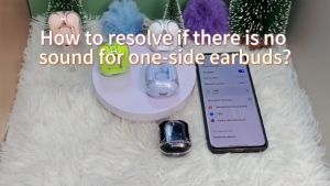 BODO Earphone Bluetooth 5.3 Transparent Earphones Touch Control Colorful Gaming Headphone With LED Digital Display