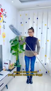 COD - Kemoceng Microfiber Bisa Tekuk Pembersih Debu 280CM / Kemoceng Bulu Microfiber Fleksibel