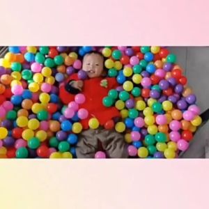 Baby Playpen Toddler Crawl Pad Guardrail With 50 Ocean Balls as Gift: Hexagon Type Toys and Games