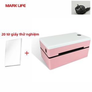 Máy In Nhãn Nhiệt Bluetooth Marklife D200 4x6 Inch Tương Thích Với iPhone Android Mac Windows Máy In Nhãn Vận Chuyển Nhỏ
