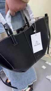 polene Pauline Shopping Bag Tote Bag Womens Bag Large Capacity Wings Style Bag Commuter Shoulder Bag Big Handbag