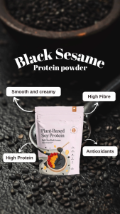 Soy Protein Isolate High Fibre Black Sesame