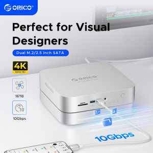 ORICO M.2 NVMe Sata 2.5inch SATA bao vây Loại-C trạm nối cho M2 M3 mini Studio usb3.2 Gen2 SD/TF