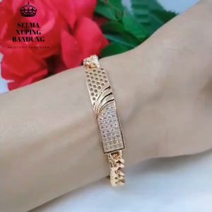 Gelang Rantai Aksesoris Fashion Wanita Cocok Untuk Sehari-hari G21-11C