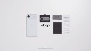 elago Tempered Glass Camera Lens Protector Compatible with iPhone Air