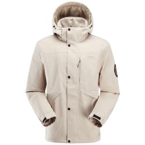 Jeep | Jeep Graphene Mens Outdoor Climbing Fleece Jacket Waterproof Breathable Anti-cold Large Size Mountain Climbing Suit