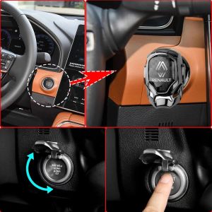 Nút Khởi Động Xe Renault Trang Trí Nội Thất Một Chạm Cho Megane 2 3 4 Twingo Clio Talisman Captur Trafic - Không Bao Gồm Pin