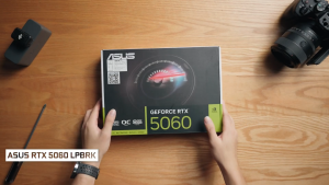 ASUS GeForce RTX™ 5060 LP BRK 8GB GDDR7 OC Edition RTX5060-O8G-LP-BRKLow Profile chiến game mạnh mẽ