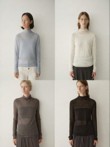 INSIS FEMME | Elegant Seamless Pullover Base Sweater