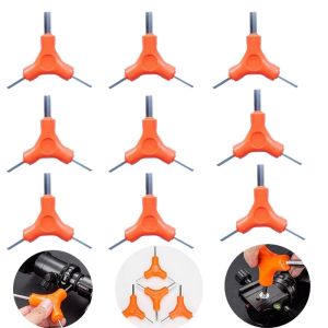 Y-Shape Hex Wrench Multi-Functional Three Way Triangle Wrench Outer Spanner 2.5/3/4/5/6/8mm Steel Allen Hex Key Combination