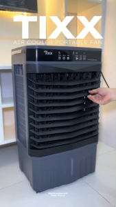 Tixx Air Cooler Fan 50/55L With Remote Portable Aircon Mini Air Conditioner for Room 3-Stage Filtration Air Purifier Humidifier Inverter