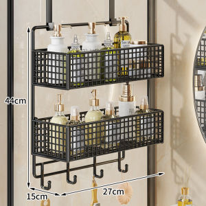 MENGBINFEN | Multifunction Shower Door Hanging Rack