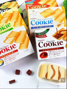 Sanritsu Dasses White Choco Cookie Dark Choco Cookie 三立白巧克力夹心饼干