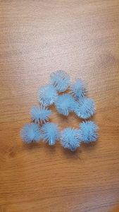 Aksesoris Hiasan Lampu Natal Model Bola Duri 1 SETT = 10 pcs