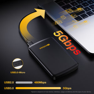 Kodak | KODAK P150 2.5" Portable External Hard Drive 1TB/500GB USB 3.0 - Fast Transmission for PC Laptop Smartphone& Storage