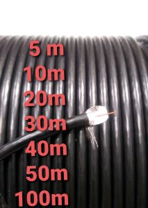 Kabel Antena Tv Digital SNI 51020304050100 Meter