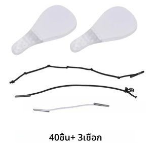 40/80 ชิ้นต่อชุดทันทีที่มองไม่เห็นสติกเกอร์ใบหน้าคอ Double Chin Lift V รูปร่างเทปแต่งหน้า Facelifting Patch กาว