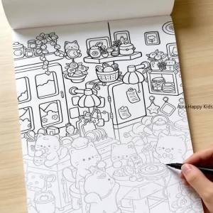 Bộ Sách Tô Màu Graffiti Giải Tỏa Căng Thẳng Vui Nhộn - 16 Mẫu Nghệ Thuật Độc Đáo Để Thể Hiện Sáng Tạo Và Thư Giãn - Quà Tặng Nghệ Thuật Lý Tưởng