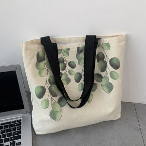 One-Shoulder Large Capacity Canvas Bag Women Original Handbag College Student Class Andy Bag Factory Store Tote Bag Men