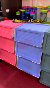 MAXONIC PREMIUM STACKABLE TOY STORAGE BOX | MULTIPURPOSE FRONT OPENING ORGANIZER BIN | KOTAK SIMPANAN