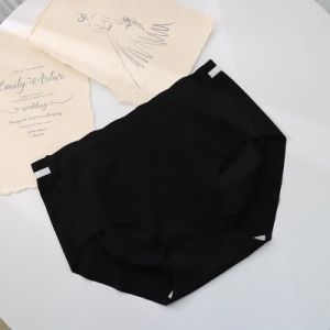 P010 Women Ice Silk Seamless Briefs 3D Comfortable Panties Antibacterial Underwear Seluar Dalam Wanita