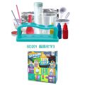 Xueyouma 58 Piece Science Experiment Kit Steam Volcano Eruption Educational Toy for Children Middle School Chemist Education. 