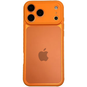 DAIMANG | Fingerprint Resistant Protective Case for iPhone 17 Pro and iPhone 17 Pro Max Orange