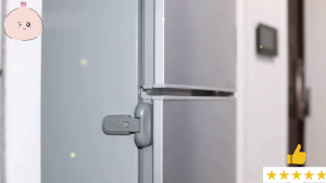 ALX MALAYSIA Multi-function Child Safety Refrigerator Lock Self Adhesive Cupboard Door Freezer Lock Pengunci Peti Sejuk 安全鎖