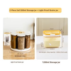 SHUEHO | Moisture-Proof Portable Food Storage Partition Box