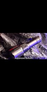 30W LED Flashlight USB Rechargeable TYPE-C Input/Output Spotlight Lamp Long-range Torch Dual Light Super Bright Lantern