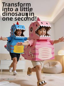 WEIBAI | Wearable Animal Head Model Paper Toy for Children DIY Craft Material Kit