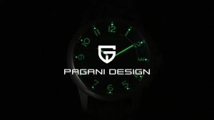 PAGANI DESIGN 2024 New Mens Watches Quartz Wrist Watch For Men AR Sapphire glass Chronograph Mesh belt Waterproof 100m PD1780