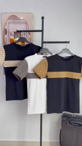 Áo Thun Cổ Tròn Họa Tiết MM Tay Ngắn Vải Cotton Co Giãn 4 Chiều Form Regular Fit - TUTEE