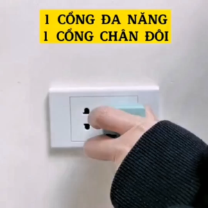 Ổ Chia Điện Thông Minh P15 Có Ổ Cắm 3 Chấu Tiện Lợi Chống Tuột Phích - Linh Kiện Quỳnh Diễn