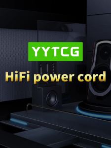 YYTCG | YYTCG High-Fidelity OFC Power Cord High-End Audio Gold-Plated Plug EU Series and US Series Connection Filters