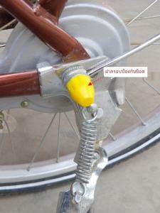 ป้องกันฝุ่นสําหรับจักรยานด้านหลังเพลาจักรยานเสือภูเขากันน้ําพลาสติกป้องกันสนิมแกนล้อ Guard Cover