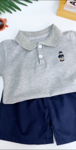 Summer baby boy clothes set high quality set children clothes suits Korean style fashion kids outfit baju budak lelaki