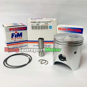 PISTON SEHER SET FIM PIN 15 NINJA R RR STD 25 50 75 100 125 150 175 200 250 300 400