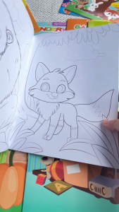 Early Childhood สมุดระบายสี เล่มเดี่ยว ชุด 4 เล่ม เสริมคำศัพท์+ศิลปะ สำหรับเด็ก 1–8 ขวบ