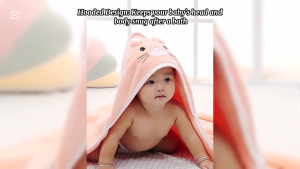 Lexan Soft Microfiber Baby Wrap Hooded Blanket【80 x 80cm】Children Bathtowel Hoodie Infant Swaddle